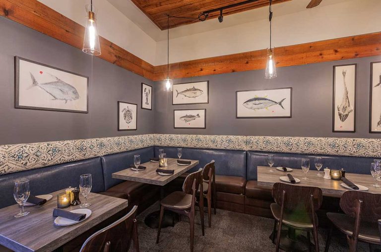 Montauk Vail Seafood Grill dining corner