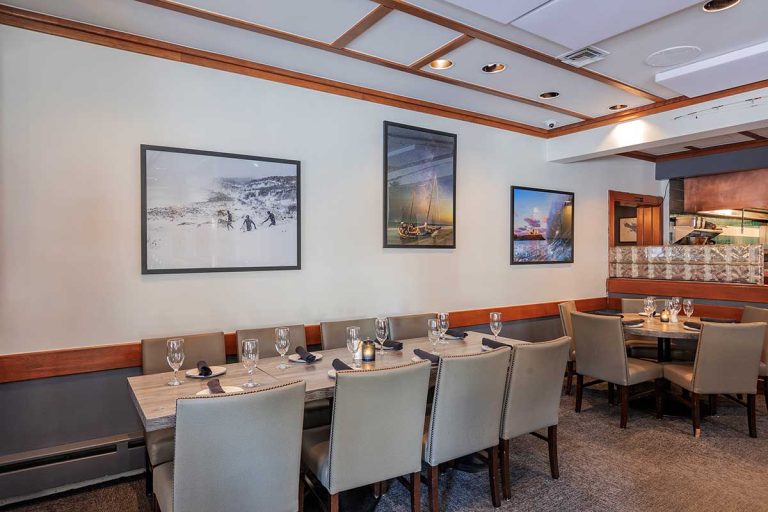 Montauk Vail Seafood Grill dining room