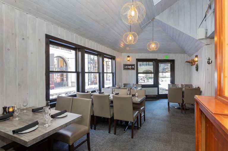 Montauk Vail Seafood Grill dining view