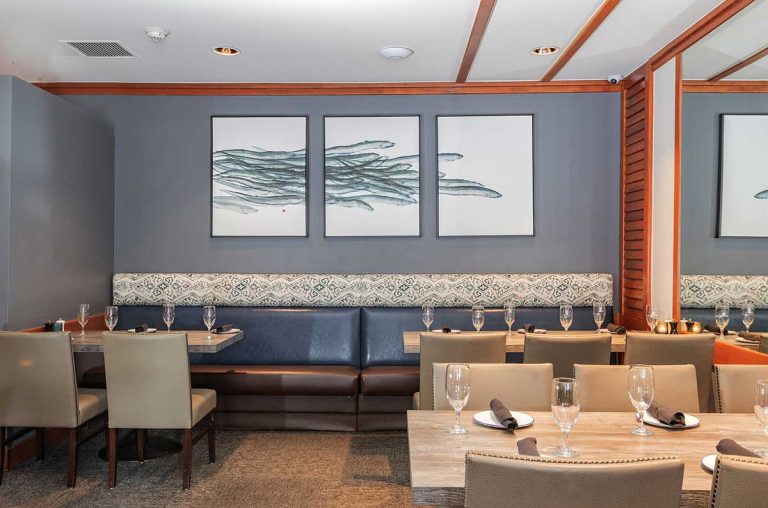 Montauk Vail Seafood Grill painting