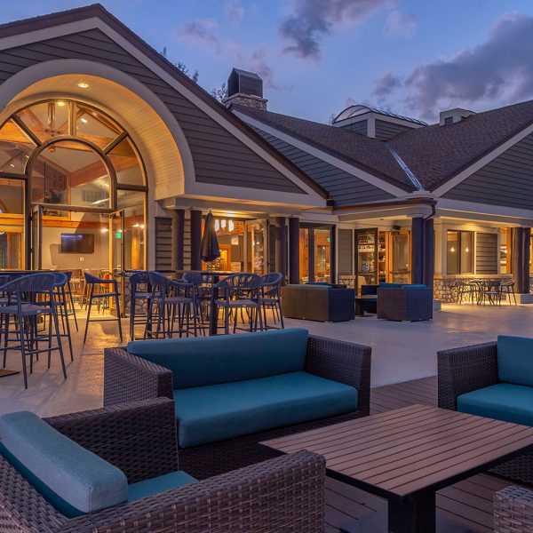The Clubhouse at Breckenridge Golf Course Deck