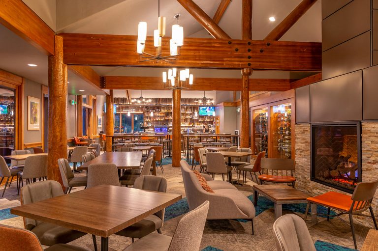 The Clubhouse at Breckenridge Golf Course Dining Room