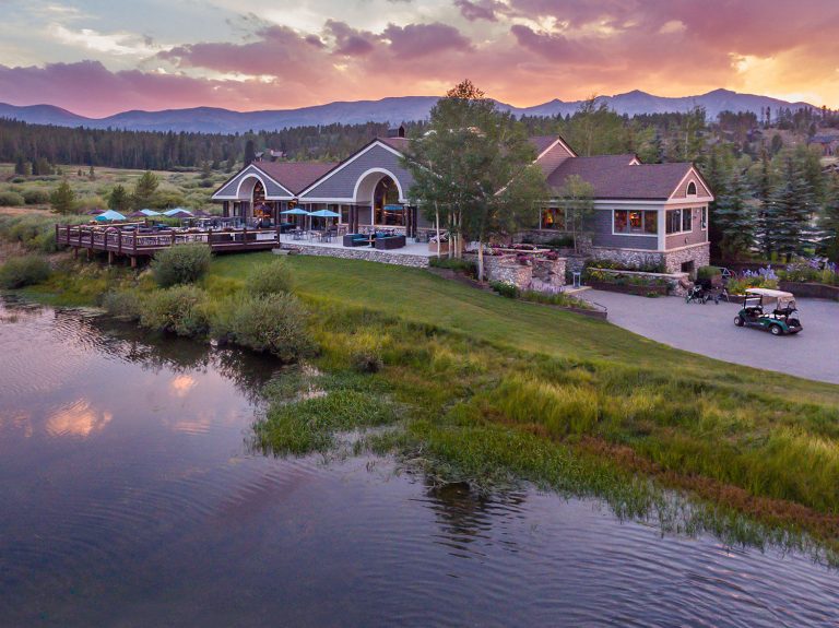The Clubhouse at Breckenridge Golf Course Exterior